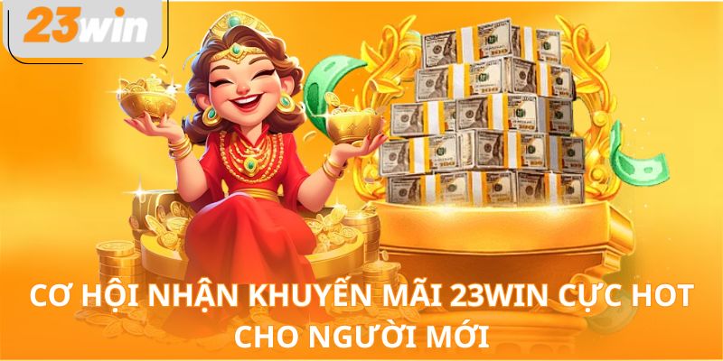 Cơ hội nhận khuyến mãi 23WIN cực hot cho người mới