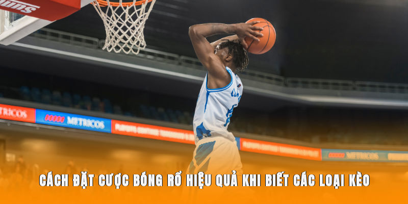 Cách đặt cược bóng rổ hiệu quả khi biết các loại kèo